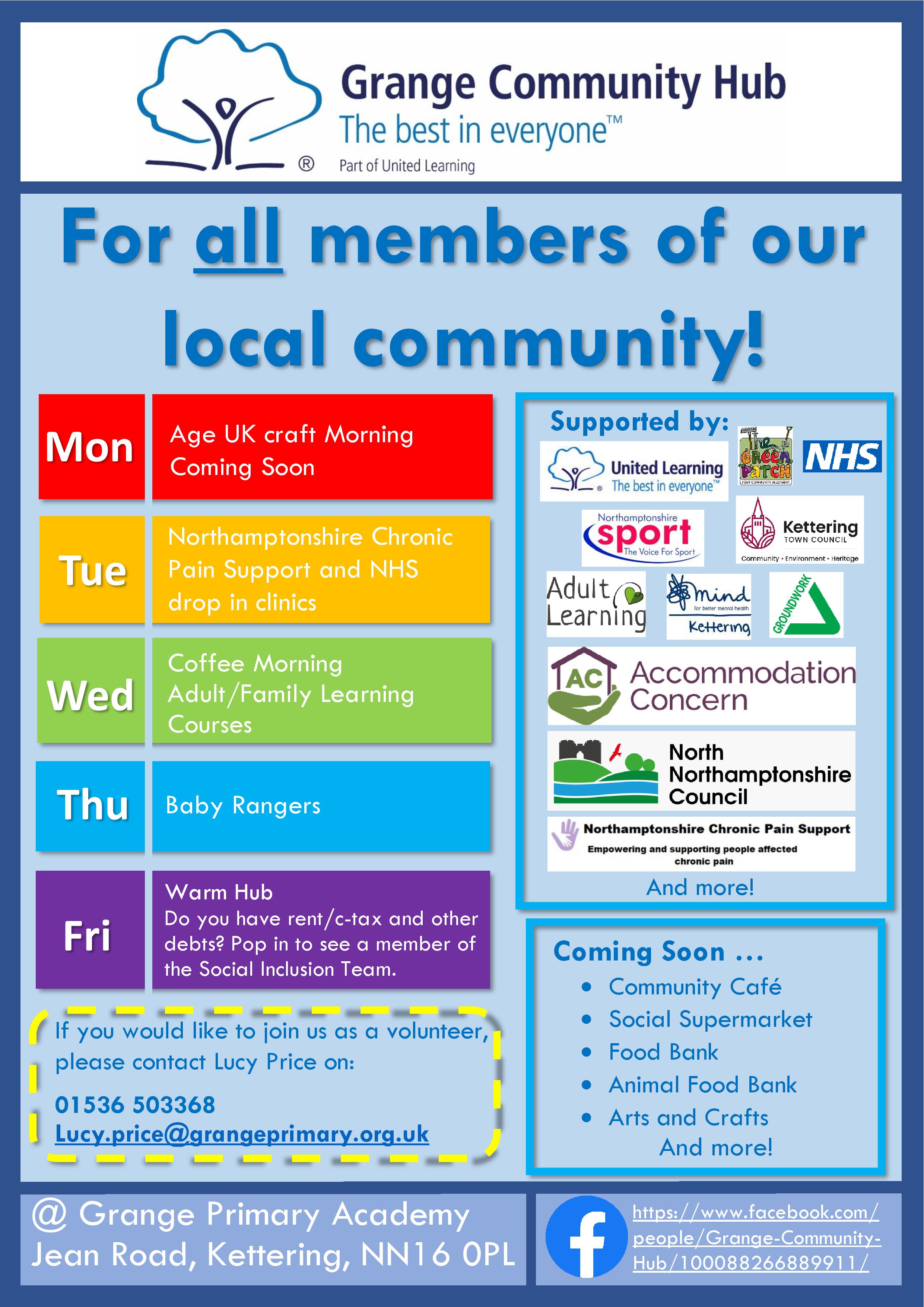 Grange Community Hub | Grange Primary Academy